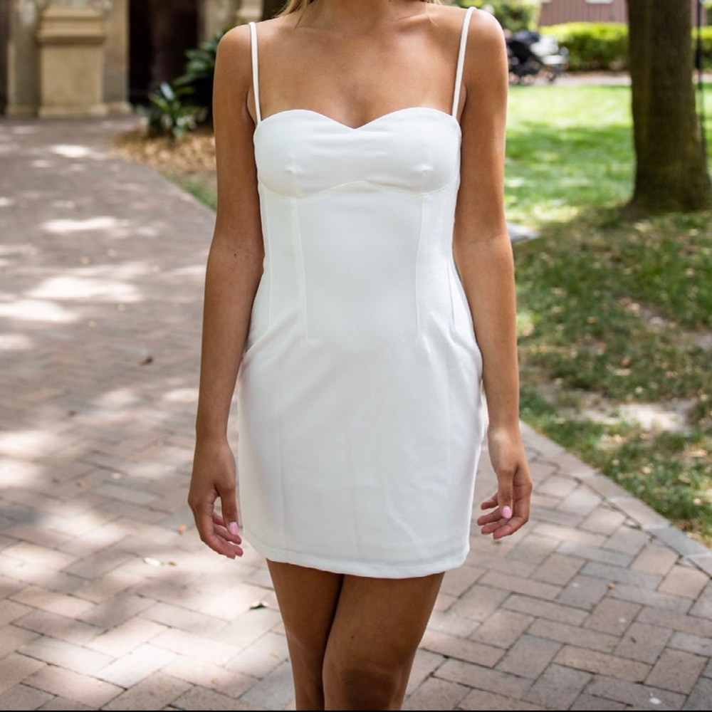Hello Molly White Dress